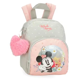 Joumma Disney Minnie Wild Nature Plecak Opieka dzienna Zielony 19x24x10 cms Poliester 4,56L, Zielony, Plecak przedszkola - Plecaki - miniaturka - grafika 1