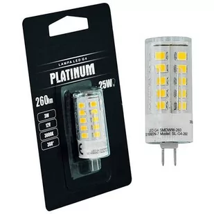 Polux Żarówki LED G4 12V 260lm 3 W 5901508306616 - Żarówki LED - miniaturka - grafika 1