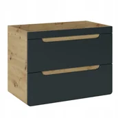 Szafki łazienkowe - Comad Leroy Merlin kampania Szafka pod umywalkę Aruba 80 Tandem Blum System - miniaturka - grafika 1