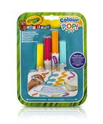 Zabawki kreatywne - Crayola, flamastry do maty Color Pop, zmywalne, Mini Kids, 4 kolory - miniaturka - grafika 1