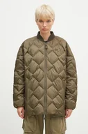 Kurtki damskie - New Balance kurtka puchowa Pinnacle Bomber damska kolor zielony zimowa oversize WJ43503DMO - miniaturka - grafika 1