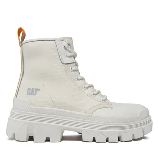 Trapery CATerpillar Hardwear Hi P111328 Biały - Botki męskie - miniaturka - grafika 1