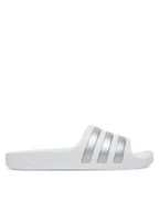Buty dla chłopców - adidas Klapki adilette Aqua K F35555 Biały - miniaturka - grafika 1