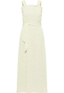 myMo sukienka letnia maxi damska 12523309, jasnozielony, L - Sukienki - miniaturka - grafika 1