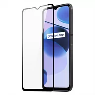 Szkła hartowane na telefon - Dux Ducis 9D Tempered Glass wytrzymałe szkło hartowane 9H na cały ekran z ramką Realme C35 czarny (case friendly) - miniaturka - grafika 1