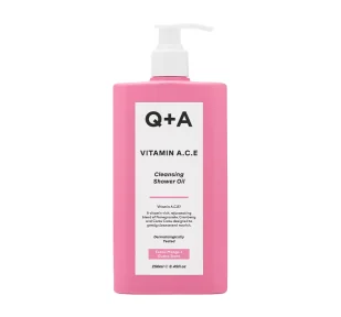 Q+A Vit. A.C.E - Odżywczy olejek do mycia ciała z witaminami A, C, E 250ml - Kosmetyki do kąpieli - miniaturka - grafika 1