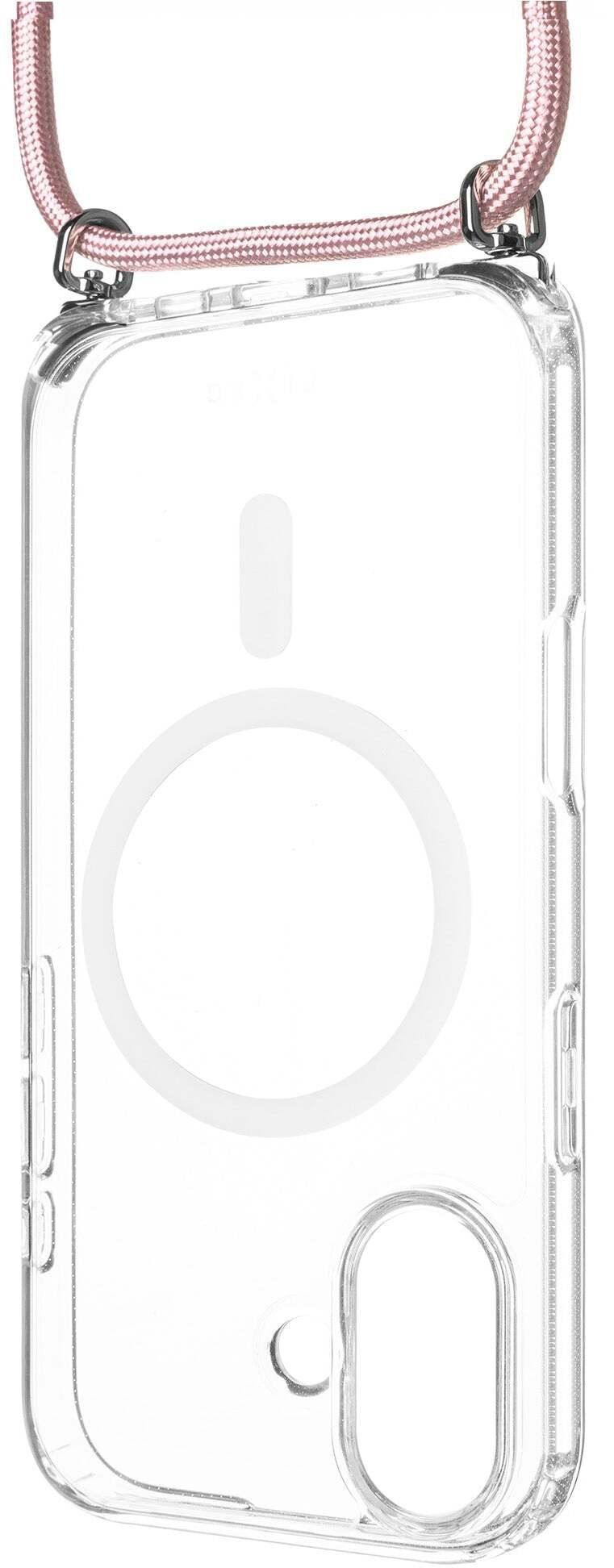 Fixed Etui MagPure Neck do Apple iPhone 17 różowe
