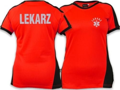 North Wind + medical Koszulka ratownicza FLUO damska odblaskowa