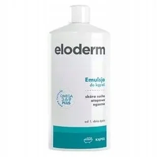 Eloderm Omega 3-6-9 emulsja do kąpieli 400 ml - Kosmetyki kąpielowe dla dzieci Eloderm Omega 3-6-9 emulsja do kąpieli 400 ml - Kosmetyki kąpielowe dla dzieci - miniaturka - grafika 1