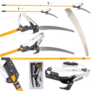 Sekator Teleskopowy Ogrodowy Wysięgnik Piła 2W1 - Nożyce i sekatory Sekator Teleskopowy Ogrodowy Wysięgnik Piła 2W1 - Nożyce i sekatory - miniaturka - grafika 1