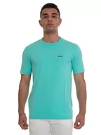 Koszulki męskie - BOSS koszulka męska, Open Green340., XS - miniaturka - grafika 1