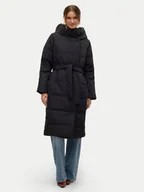 Kurtki damskie - Vero Moda Kurtka puchowa Leonie 10311566 Czarny Regular Fit - miniaturka - grafika 1