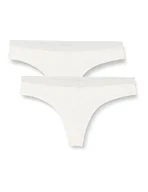 Majtki damskie - Emporio Armani Damskie majtki typu stringi (2 sztuki), Pale Cream, S - miniaturka - grafika 1