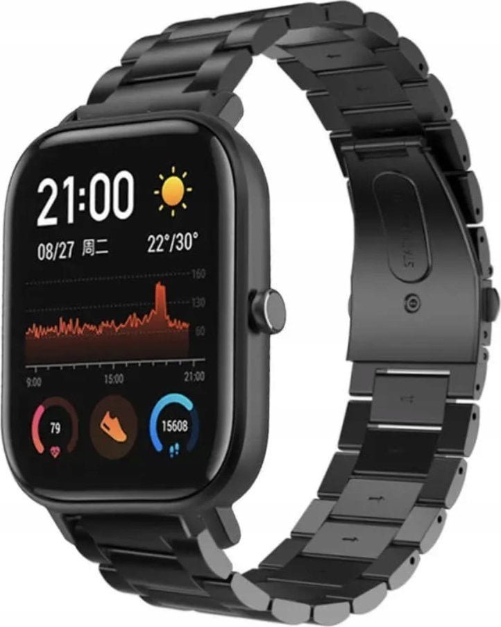 Bransoleta Stalowa do Xiaomi Amazfit BIP GTS 2 GTR