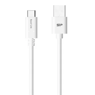 Silicon Power Kabel Silicon Power Boost Link PVC LK10AC, USB - USB typ C 100cm, white SP1M0ASYLK10AC1W - Kable komputerowe i do monitorów - miniaturka - grafika 1