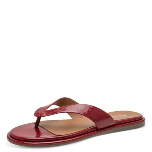 Tamaris Japonki damskie czerwone (CHERRY PATENT), 42
