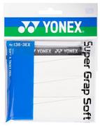 Tenis ziemny - Owijki wierzchnie Yonex Super Grap Soft 3P biała - miniaturka - grafika 1