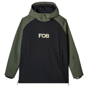 Męska kurtka softshellowa 4F Softshell Jacket M255 Rozmiar: XXL / Kolor: czarny/zielony - Kurtki męskie - miniaturka - grafika 1