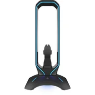 Akcesoria do słuchawek - Natec Uchwyt na słuchawki + Mouse Bungee + Hub USB 2.0 Genesis Vanad 500 Podświetlenie NBU-1602 - miniaturka - grafika 1