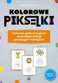 Pedagogika i dydaktyka - Kolorowe pikselki. Ćwiczenia grafomotoryczne doskonalące funkcje percepcyjno-motoryczne - miniaturka - grafika 1