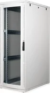 Szafy rack - ROLINE Serverschrank 48,26cm 19Zoll 36 HE 600x1000 BxT grau Plexiglas - miniaturka - grafika 1