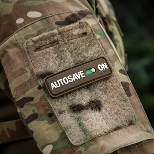 M-Tac - Naszywka Autosave PVC - 3D - Coyote - 51116705 - Odzież taktyczna i umundurowanie - miniaturka - grafika 11