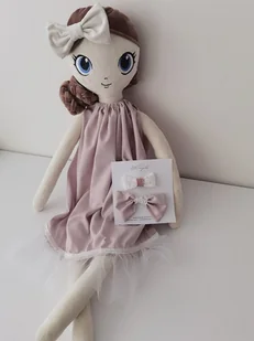 Lalka szmaciana personalizowana XXL 90 cm + zestaw opasek - Lalki dla dziewczynek Lalka szmaciana personalizowana XXL 90 cm + zestaw opasek - Lalki dla dziewczynek - miniaturka - grafika 1