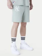 Spodenki damskie - New Era Szorty sportowe New York Yankees MLB League Essentials 60596184 Zielony Regular Fit - miniaturka - grafika 1