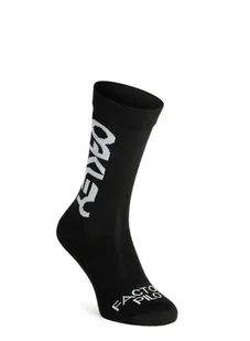 Skarpety rowerowe Oakley Factory Pilot Mtb Socks - blackout - Skarpetki kolarskie - miniaturka - grafika 1