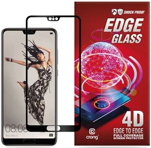 Huawei CRONG Crong Edge Glass Szkło full glue na ekran P20 CRG-GLEDGE-HP20 - Szkła hartowane na telefon - miniaturka - grafika 8
