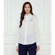 Koszule damskie - POLO RALPH LAUREN Lniana koszula Classic fit - miniaturka - grafika 1