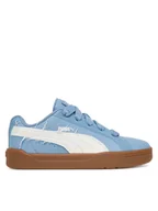 Buty dla chłopców - Puma Sneakersy Park Lifestyle Easy Mid 90S Jr 402943 01 Niebieski - miniaturka - grafika 1