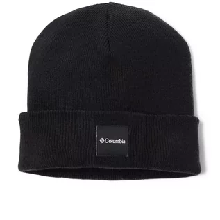 Czapki i chusty sportowe męskie - Czapka Columbia Unisex City Trek Heavyweight Beanie 1911251013 - czarna - grafika 1