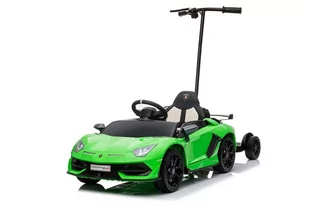 Auto  Na Akumulator Lamborghini Aventador SX2018 Zielony z Platformą - Pojazdy elektryczne dla dzieci - miniaturka - grafika 1