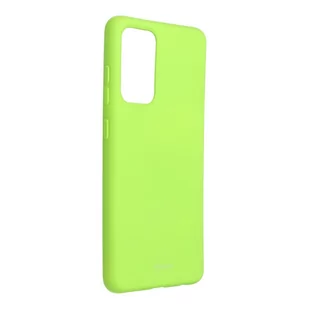 JELLY Futerał Roar Colorful Case - do Samsung Galaxy A52 5G / A52 LTE ( 4G ) Limonka - Etui i futerały do telefonów - miniaturka - grafika 1