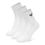 Skarpetki damskie - ROXY AS_ROXY_06Z_SS25 (3-PACK) Biały - miniaturka - grafika 1