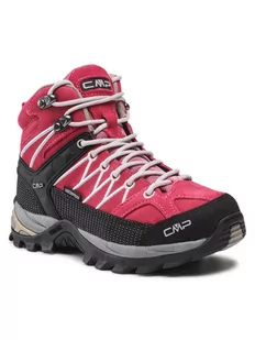 CMP Trekkingi Rigel Mid Wmn Trekking Shoe Wp 3Q12946 Różowy - Buty trekkingowe męskie - miniaturka - grafika 1