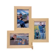 Ramki na zdjęcia - Ramka ramki na Zdjęcia Drewno sosnowe Fotografia Multirama 10x15cm PREZENT PRODUKT POLSKI - miniaturka - grafika 1