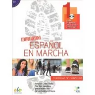 Książki do nauki języka hiszpańskiego - Nuevo Espanol en marcha 1. Cuaderno de ejercicios + CD - miniaturka - grafika 1