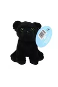 Maskotki i pluszaki - Pluszak Czarna pantera siedząca 14cm - miniaturka - grafika 1