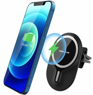 Nillkin Uchwyt na telefon Magnetic Magsafe Vent Car Mount Czarny - Uchwyty samochodowe do telefonów - miniaturka - grafika 1