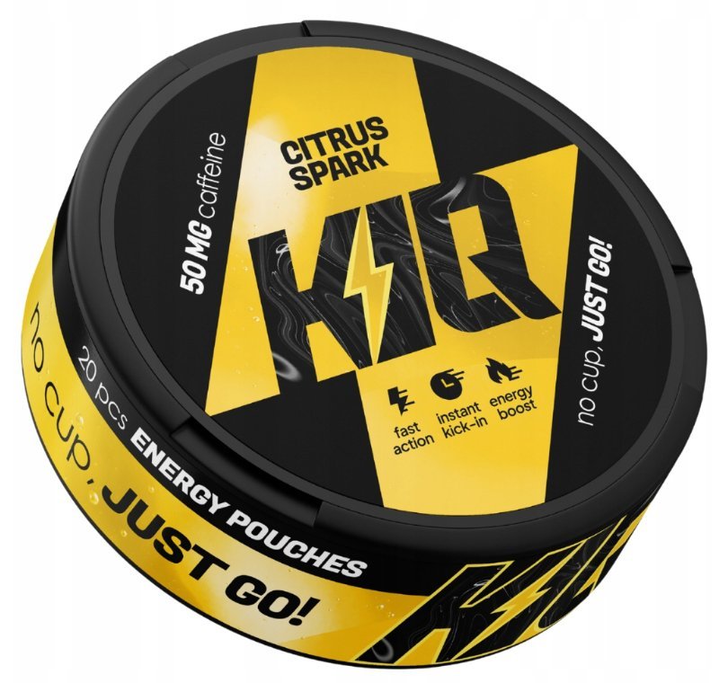 Saszetki Kofeinowe KIQ Citrus Spark 50mg