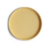 Miseczki i talerzyki dla dzieci - Mushie Silikonowy Talerzyk z Przyssawką Classic Daffodil - miniaturka - grafika 1