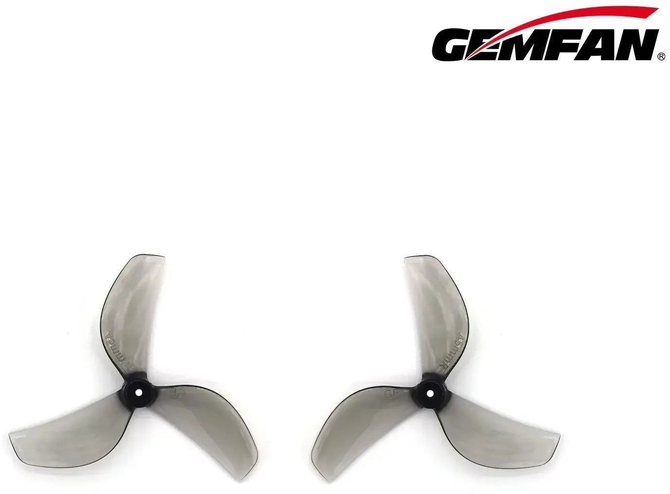 Gemfan 45mm Three-blade Propellers Szare Śmigła do drona 8 sztuk