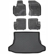 Dywaniki samochodowe - Zestaw dywaniki i mata Toyota RAV4 II 2003-2005 po liftingu 5 drzwiowy - miniaturka - grafika 1