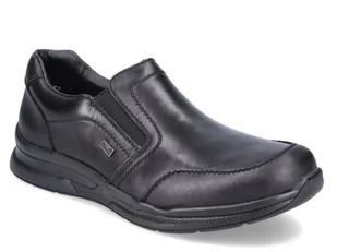 Półbuty męskie Rieker 14850-00 skórzane wsuwane-41 - Półbuty męskie - miniaturka - grafika 1