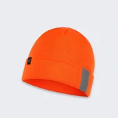 Czapki męskie - Czapka zimowa z elementem odblaskowym Buff Safety Knited & Polar Solid Orange Fluor - miniaturka - grafika 1