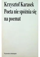Poezja - Poeta nie spóźnia się na poemat - miniaturka - grafika 1