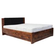 Łóżka - Łóżko MALMO PLUS EKODOM drewniane : Rozmiar - 180x200, Kolor wybarwienia - Miodowy I Darmowa dostawa I Raty - miniaturka - grafika 1