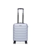 Walizki - Gino Rossi Walizka kabinowa GIN-S-003-05-SILVER Srebrny - miniaturka - grafika 1